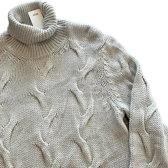 BRAX FEEL GOOD BRIAN PULLOVER WOOL TURTLENECK IN CREAM NWT MEN'S SIZE MEDIUM - Picture 5 of 16